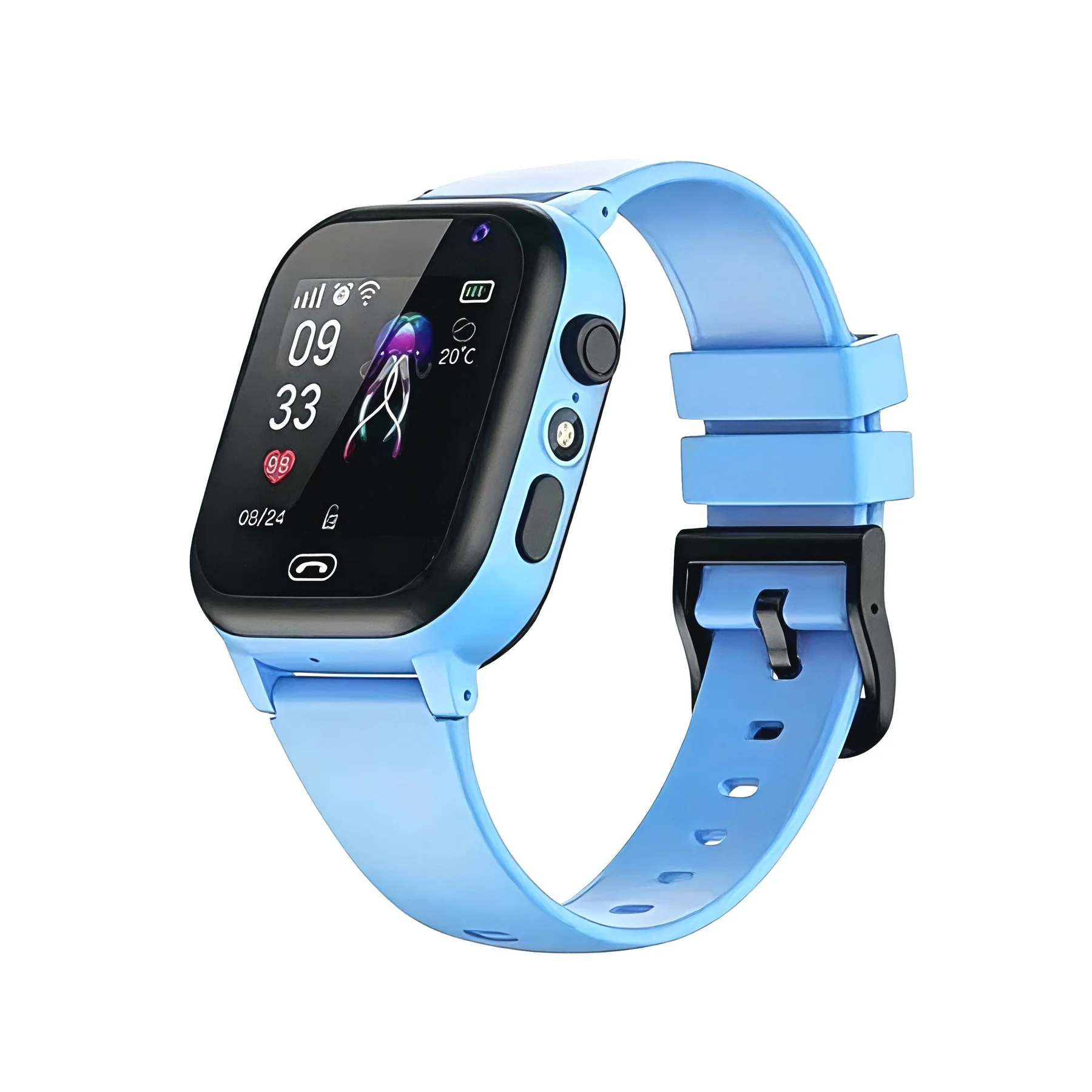 Smartwatch GPS Tracker Camera Waterproof Design - Image 2